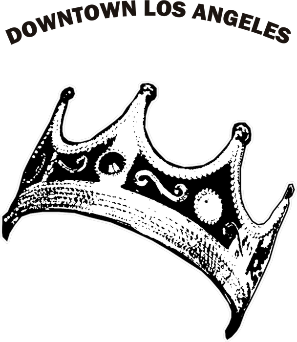 Custom DownTown Los Angeles t-shirt design preview