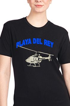 Custom Playa del Rey t-shirt design preview