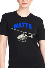 Custom Watts t-shirt design preview
